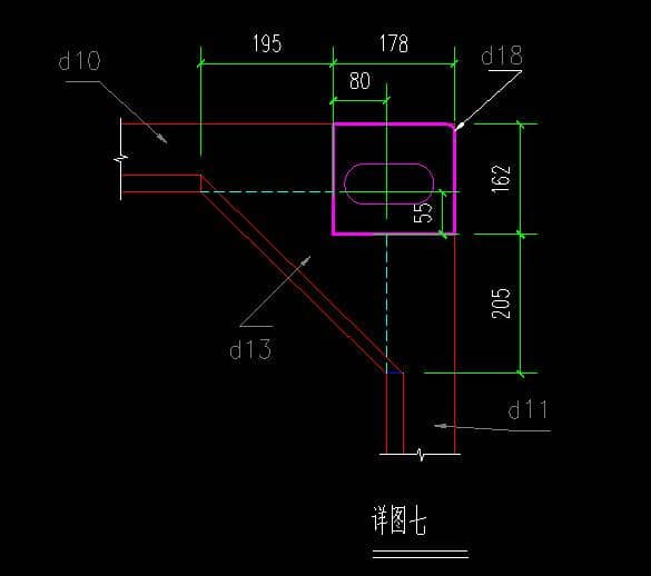 箱房框架吊角CAD设计图