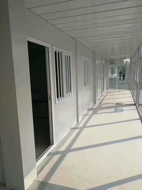 打包箱房室内走廊图
