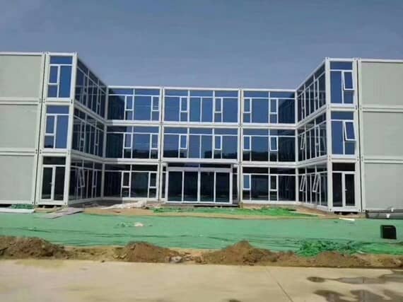 住人集装箱房是建设工地的福音图
