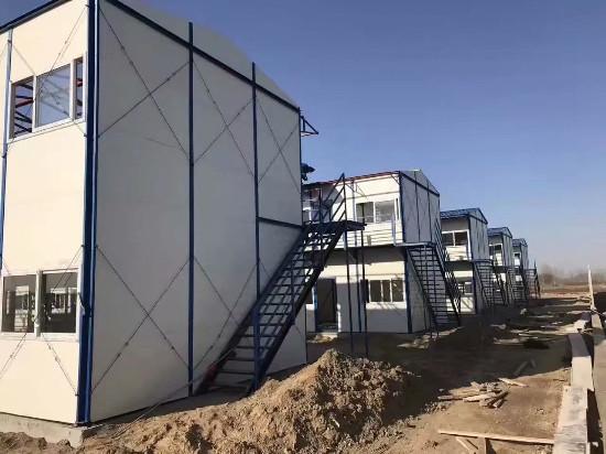 双层活动房图