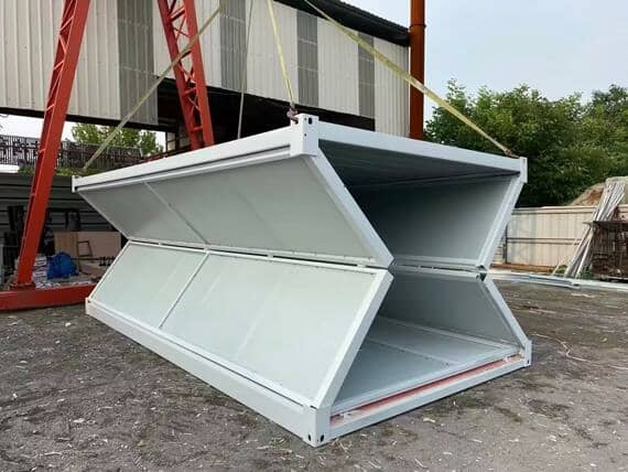 折叠集装箱式活动房图